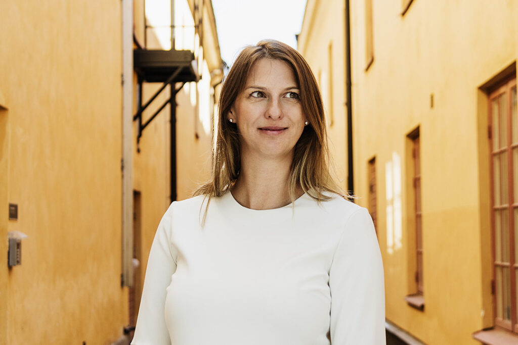 Eva Palmborg, ansvarig för hållbara investeringar i Nordea