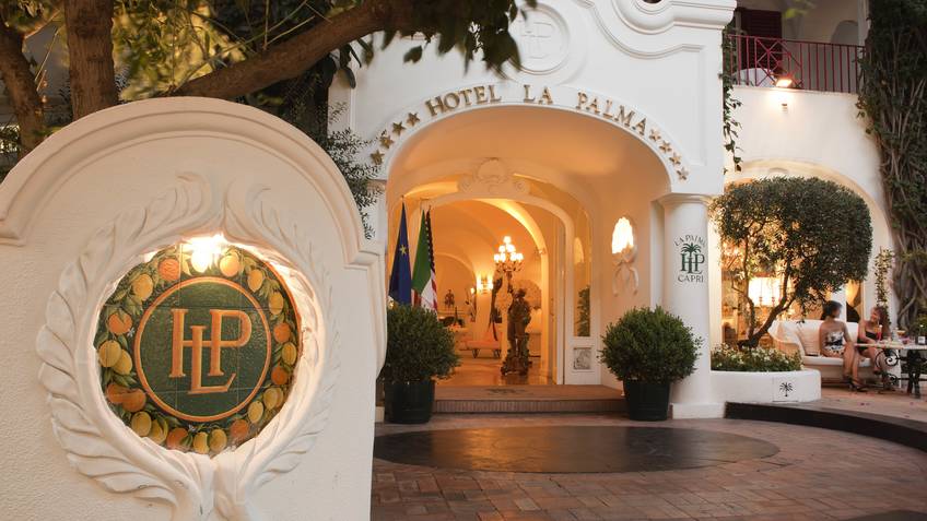 Hotell La Palma på Capri