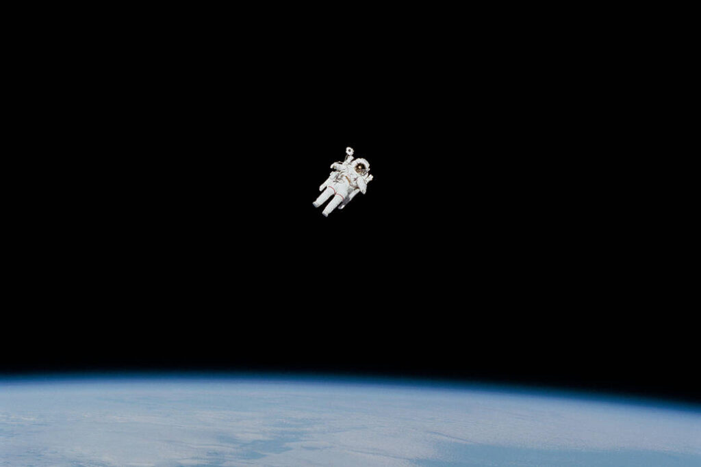 Bruce McCandless i rymden
