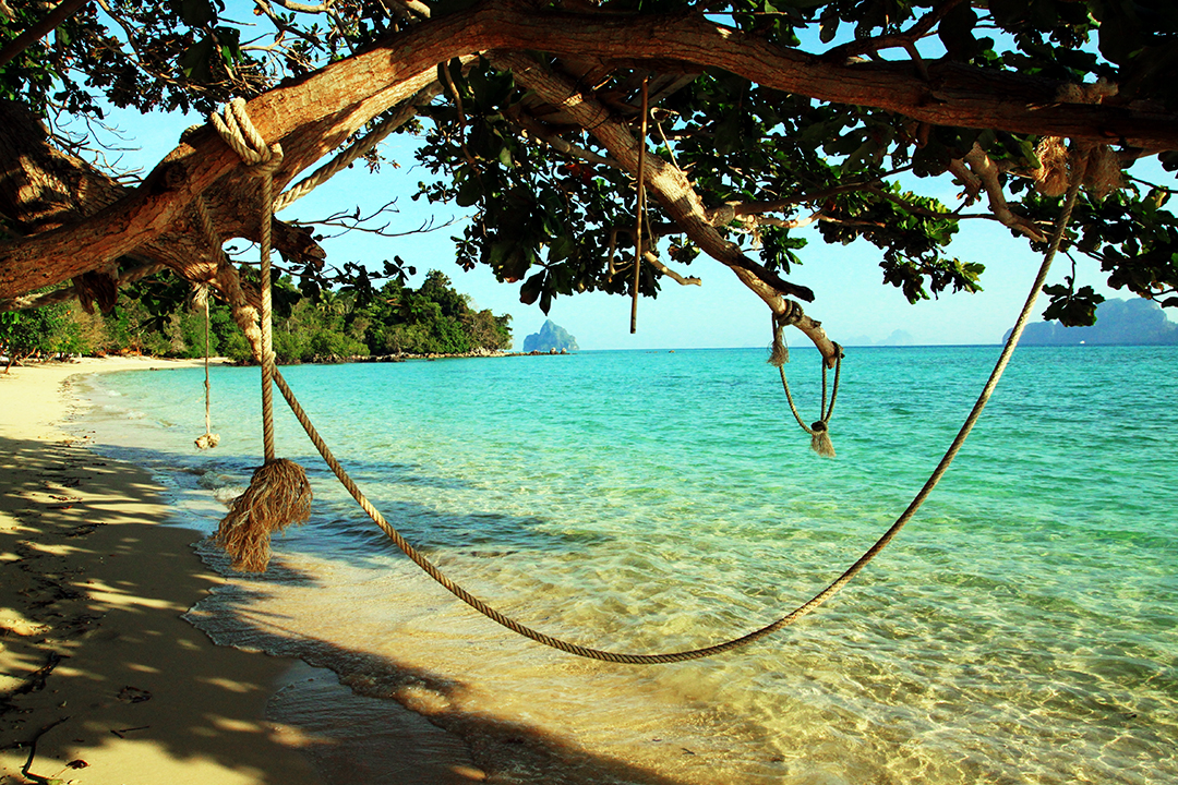 Stranden på Koh Kradan