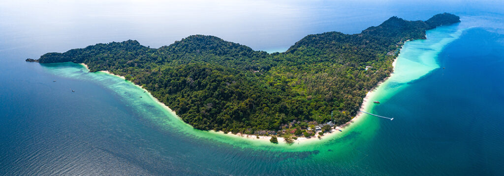 Ön Koh Kradan i Trang