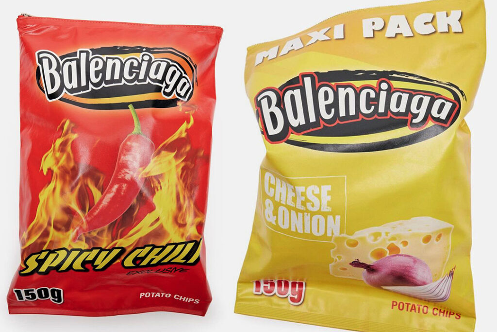 balenciaga chipspåsar