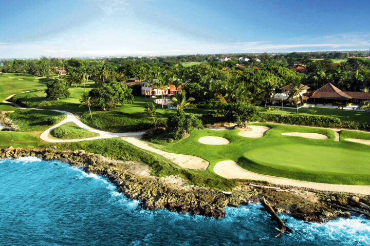 casa de campo gplfbanan från ovan