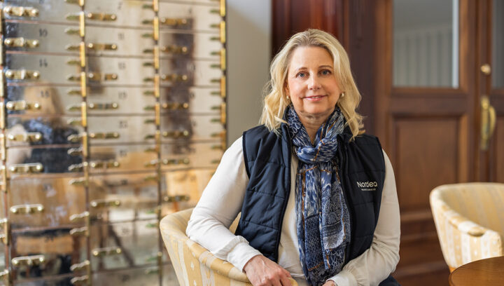 Anette Agorelius är chef över den nyinrättade direktservicen för Private Bankings kunder.