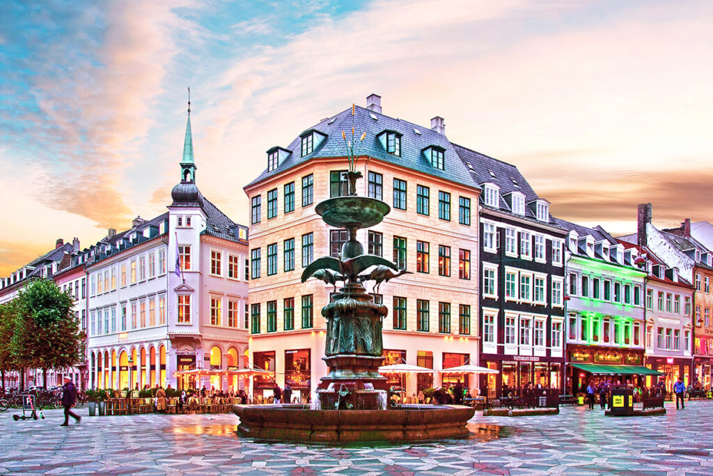 Amagertorv i Köpenhamn