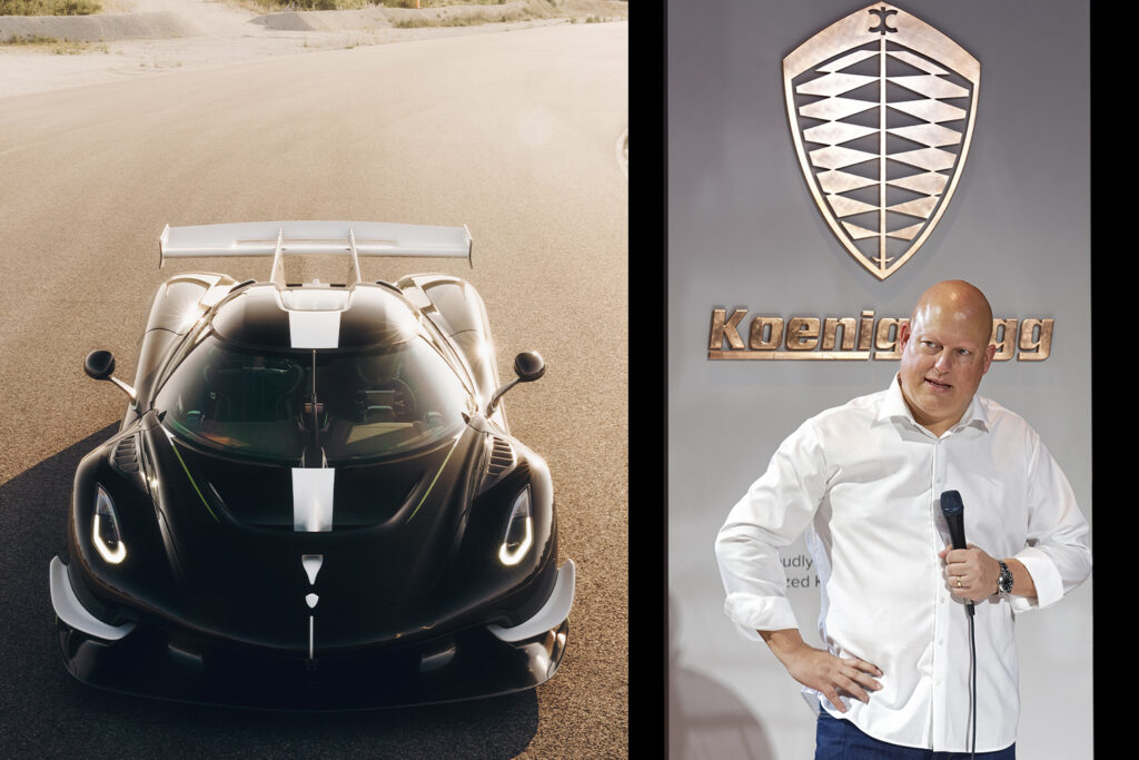 Christian von Koenigsegg och Sadairs Spear