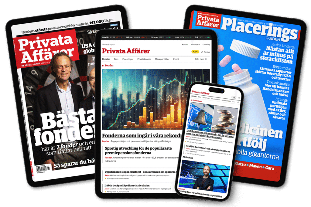 IPads och mobiltelefoner med tidningsomslag