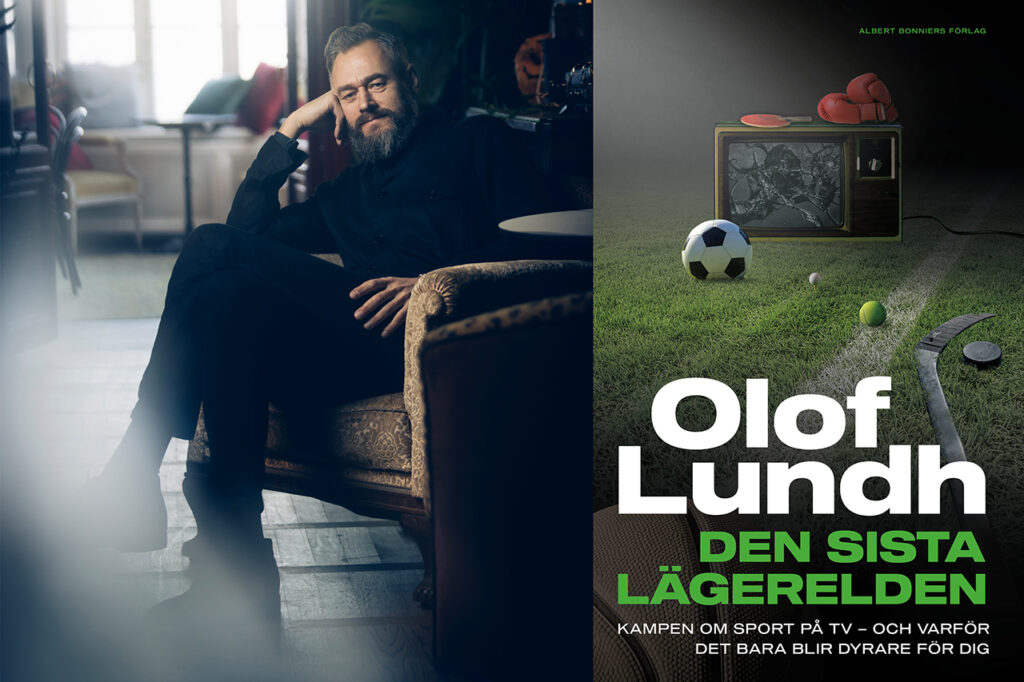 Olof Lundh och bokomslaget