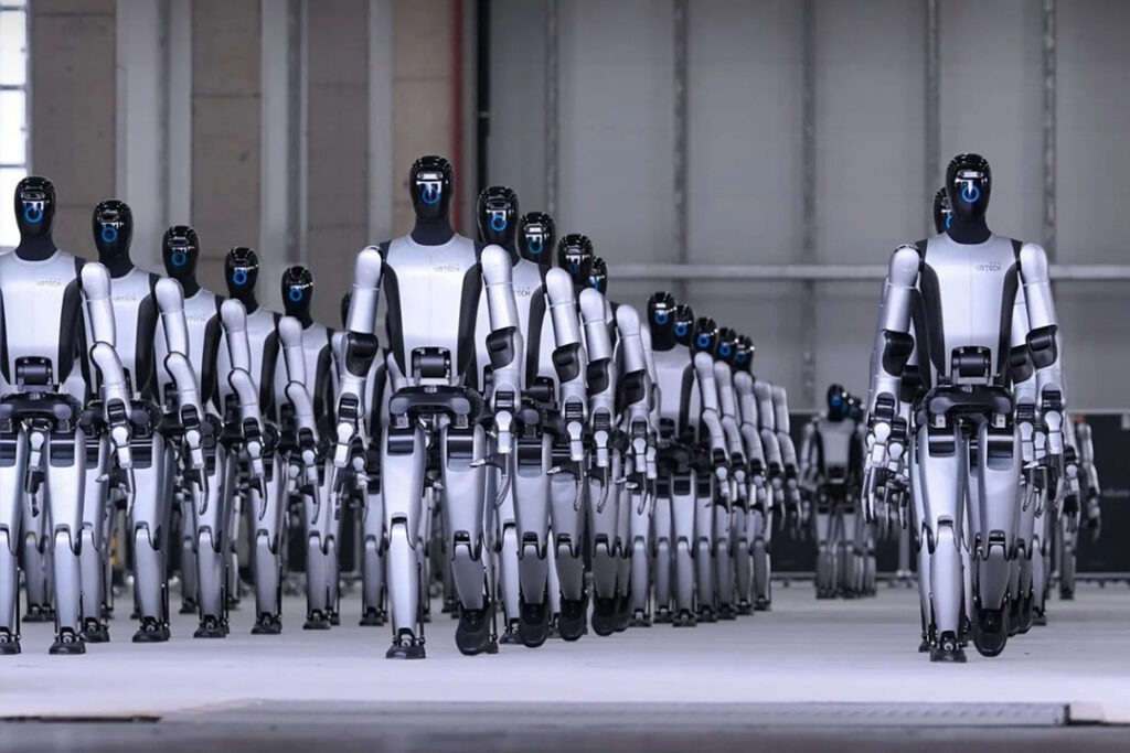 Walker S2 robotar från UBTech Robotics