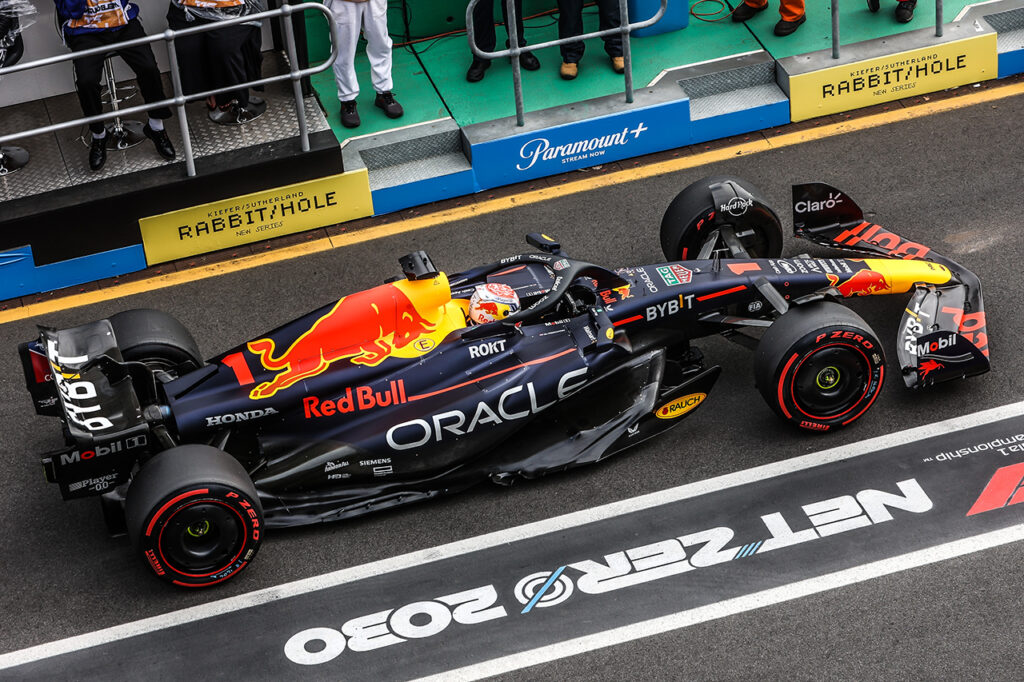 Oracle Red Bull Racing F1 bil