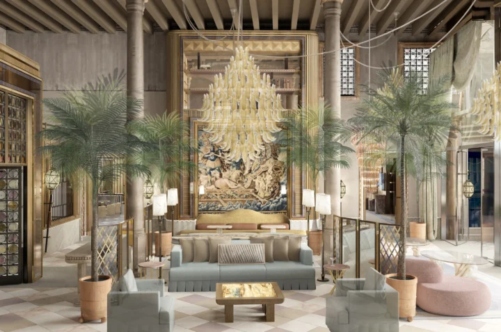 Orient Express Venezia lobby