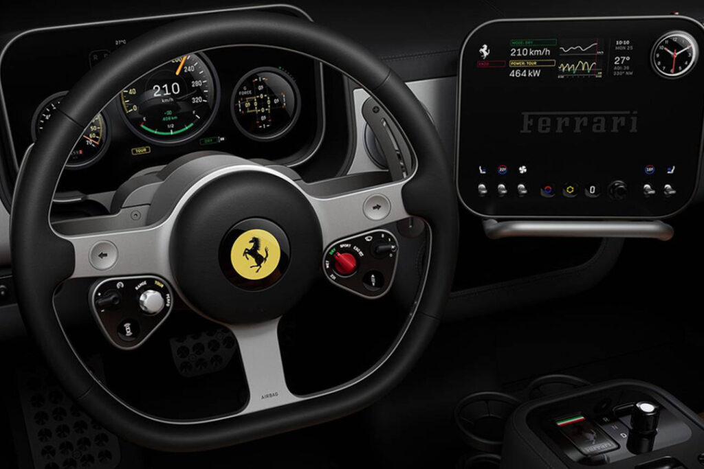 Ferrari Luce inredning