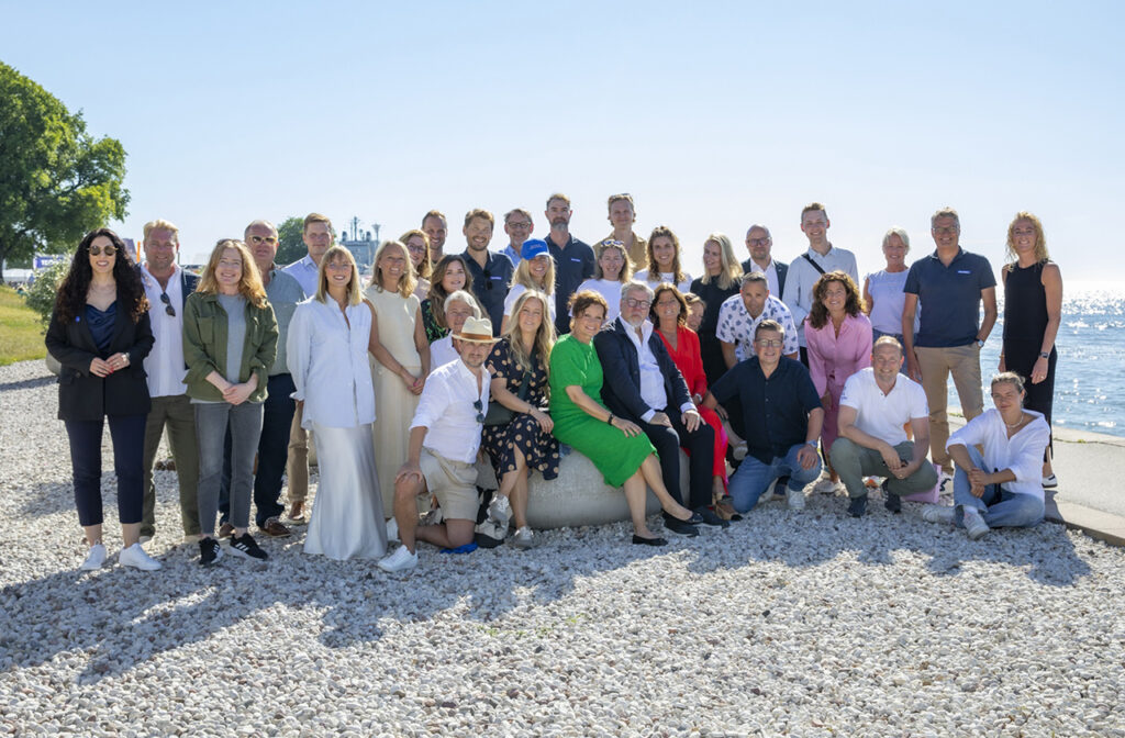 Nordeas stora delegation som medverkade i Almedalen år 2025.