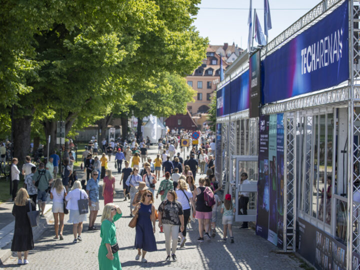 Exteriör från Tech arena