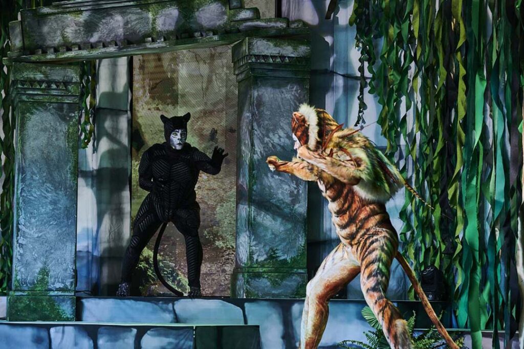 Scen ur Djungelboken