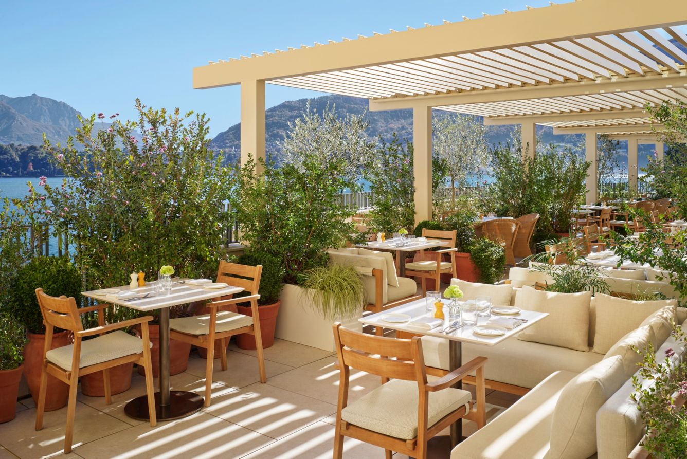Marriott The Lake Como Edition uterestaurang