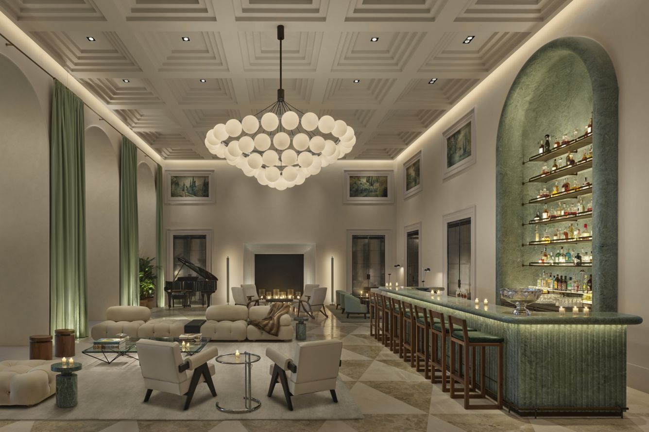 Marriott The Lake Como Edition lobbyn