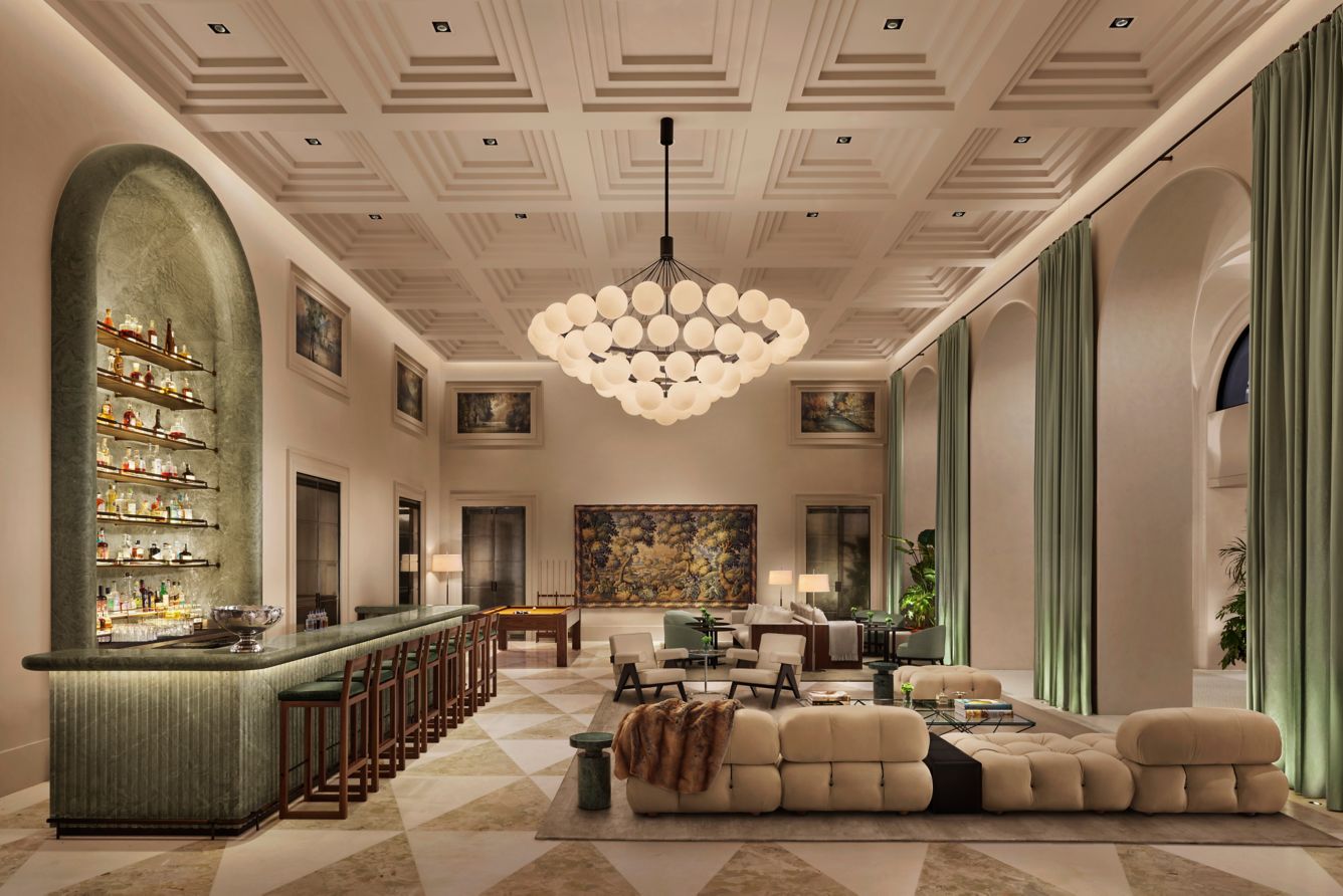 Marriott The Lake Como Edition lobby