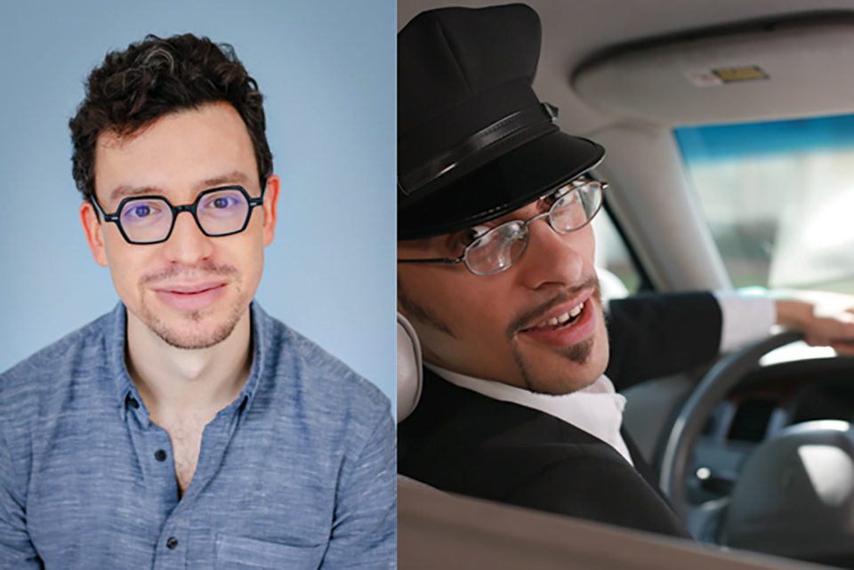 Luis von Ahn och en taxichaufför