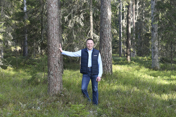 Skogsspecialisten och jägmästaren Anders Karlsson